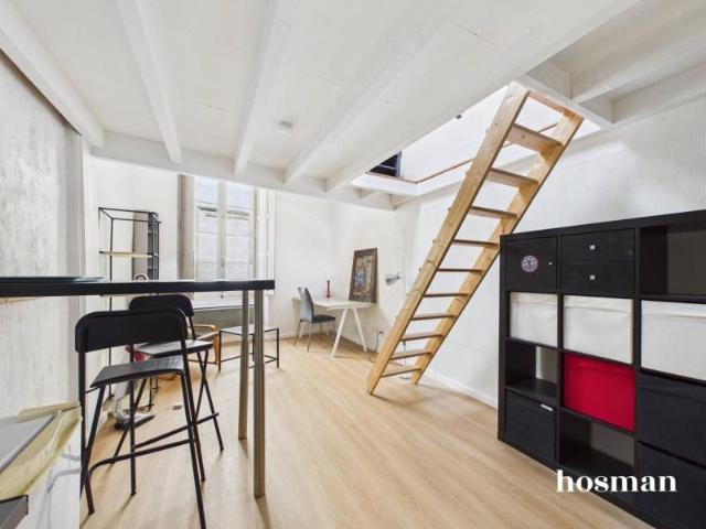 Lumineux 2 pièces 37 m² avec une mezzanine idéalement situé Bordeaux centre · Rue du Puits Descujols
