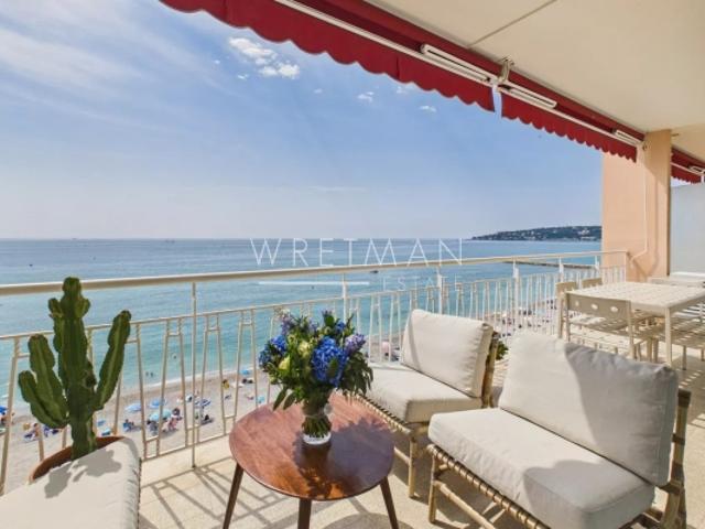 Lumineux 2 pièces avec terrasse vue mer panoramique Menton
