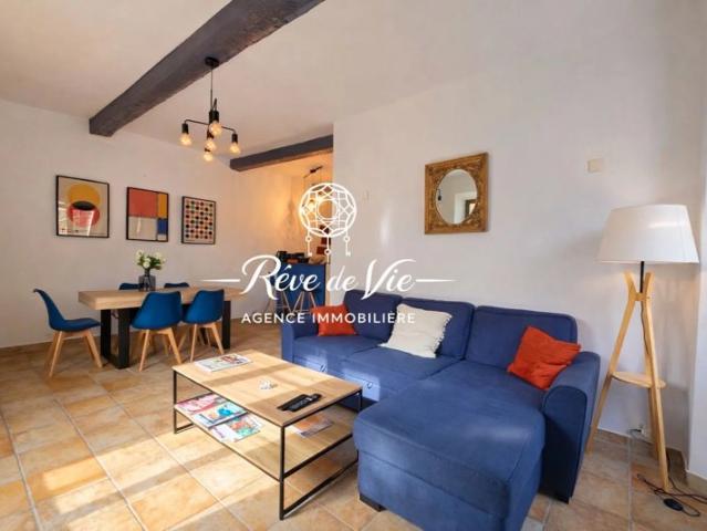 LUMINEUX 2 PIÈCES DE 42 M² AU CŒUR DU VILLAGE DE BORMES LES MIMOSAS