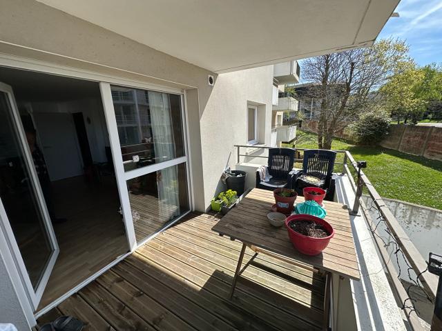 Lumineux T3 avec terrasse exposée sud ouest, à deux pas de la plage