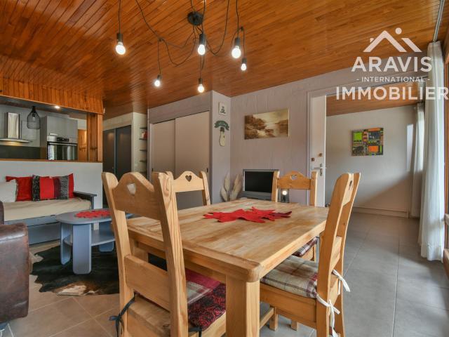 Lumineux T2 au centre du village 44m² Saint Jean de Sixt