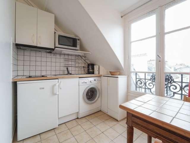 Lumineux appartement studio à louer, 17ème arrondissement de Paris