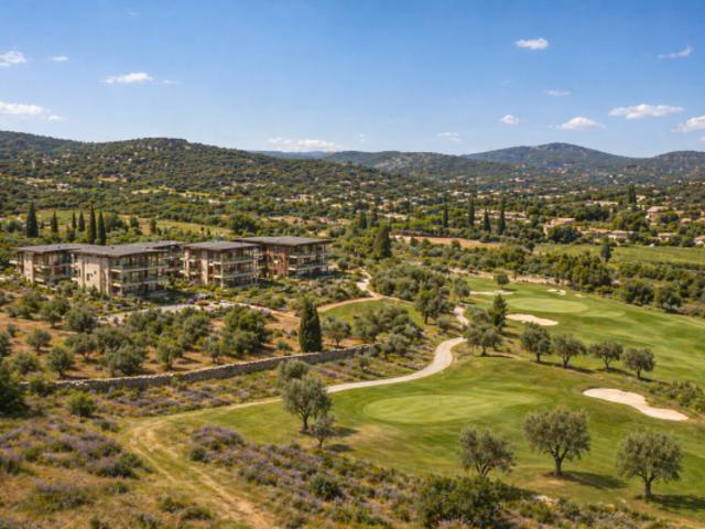 IMPRESSIONANT DERNIER ETAGE 4 PIECE 66M² DE TERRASSE SUR LA VERDURE EST LE GOLF