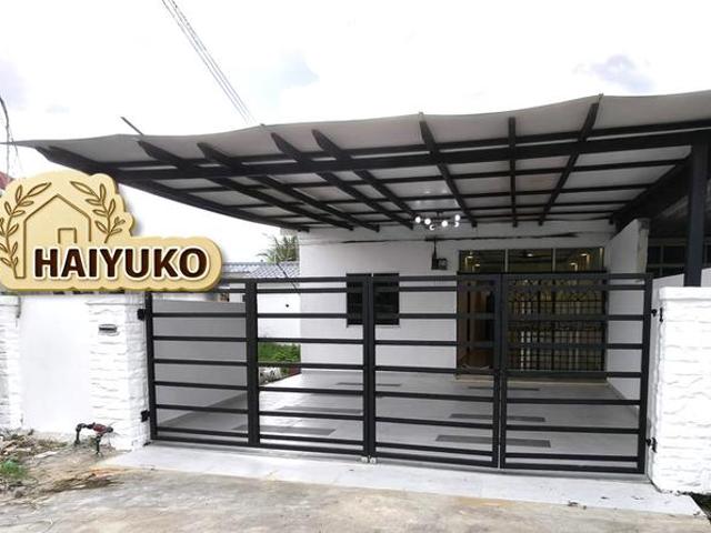 LUNAS CORNER LOT Fully Renovated Single Storey Terrace for SALE