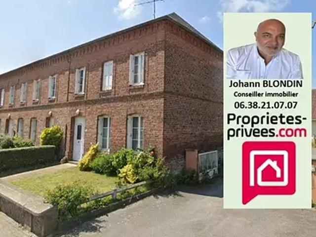 Luneray 76810 Achat / Vente maison 3 pièces t3 jardin terrasse