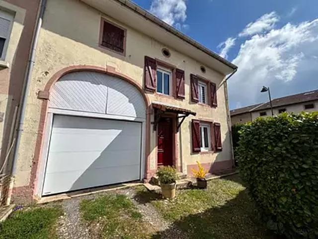 Lunéville 54300 Achat / Vente maison 5 pièces t5 terrasse parking