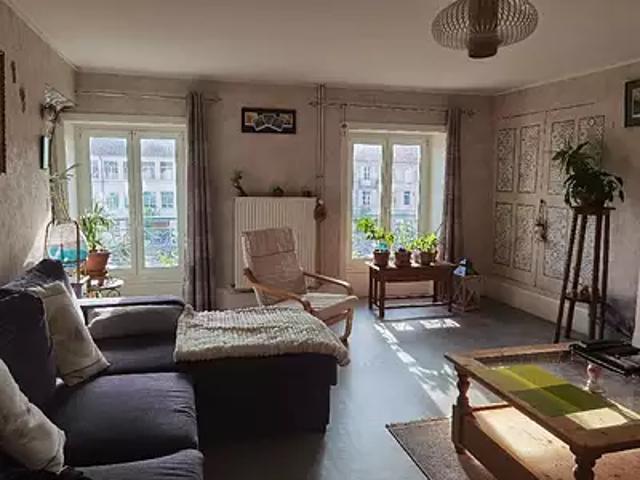 Lunéville 54300 Location appartement 3 pièces t3 au dernier étage