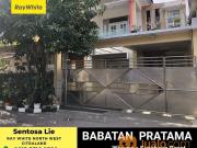 LUAS Rumah Babatan Pratama Wiyung Lantai MARMER ITALY + SEMI Furnished dekat Pakuwon Mall, Akses TOL