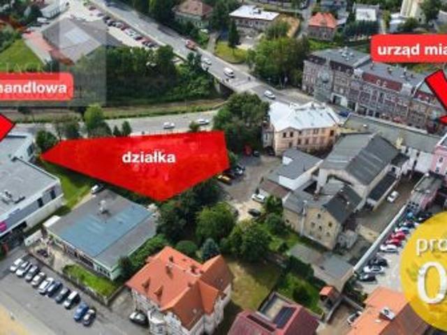 Lubań, Centrum, ul. Dworcowa, 1450 m² Działka