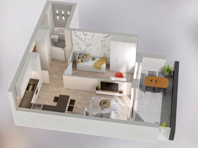 Lubelska 107 37,88 m², Rzeszów