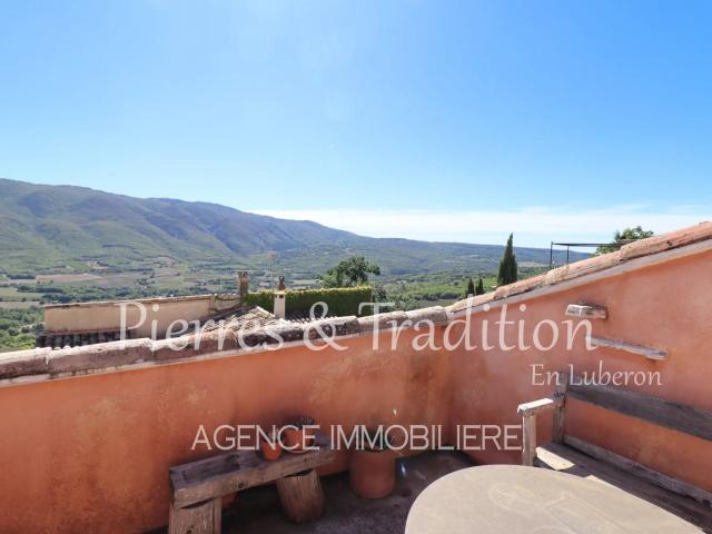 Luberon, Belle Maison de village avec terrasse tropézienne 123m² Saint Martin de Castillon
