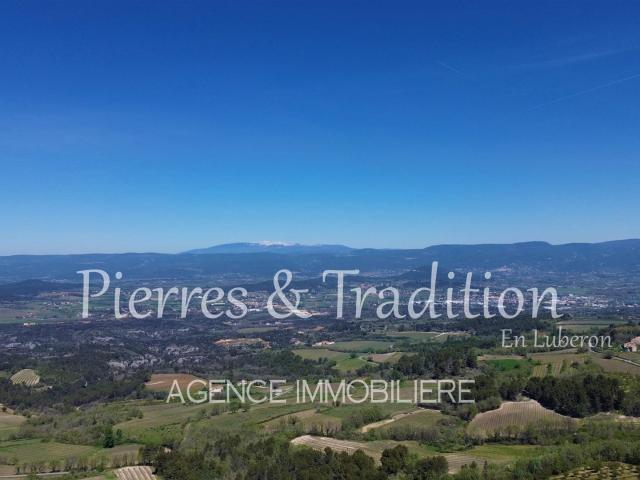 Luberon, Bonnieux. Grande maison avec magnifique vue dominan. 200m² Bonnieux