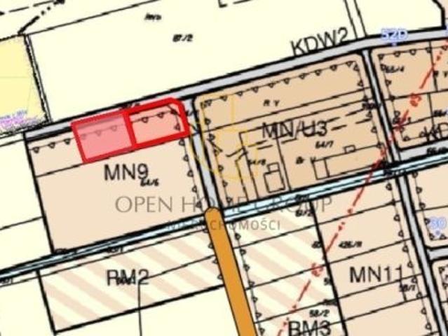 Lubin, 1075 m² Działka