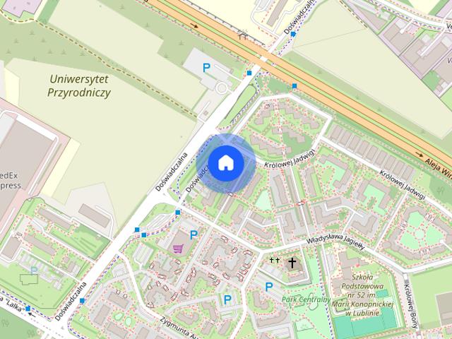 Lublin Felin, ul. Królowej Jadwigi