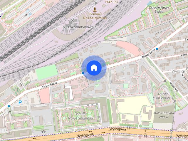 Lublin, Nowy Świat,ogrodzone osiedle +parking