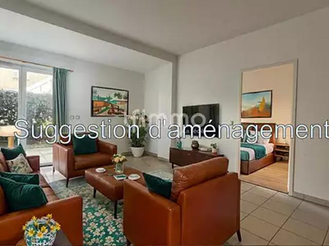 Lucé 28110 Achat / Vente appartement 2 pièces t2 terrasse parking