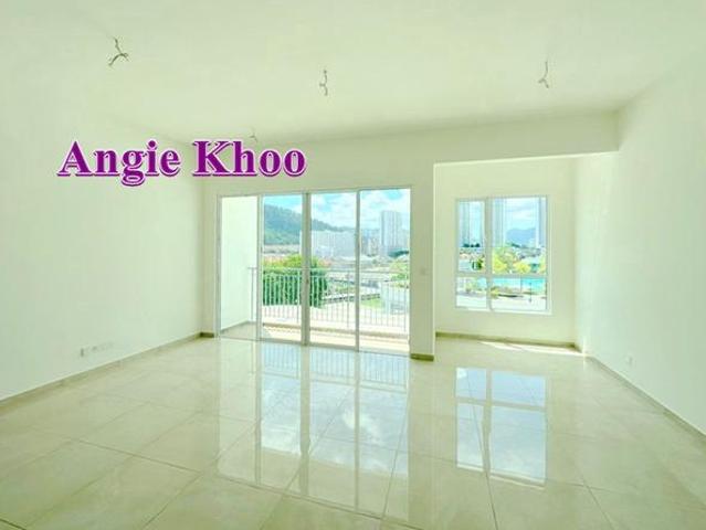 Lucerne Residence Bayan Lepas 1100sqft Bare unit 2 Car Park Poolview