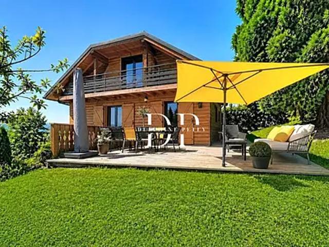 Lucinges 74380 Achat / Vente maison 4 pièces t4 jardin terrasse
