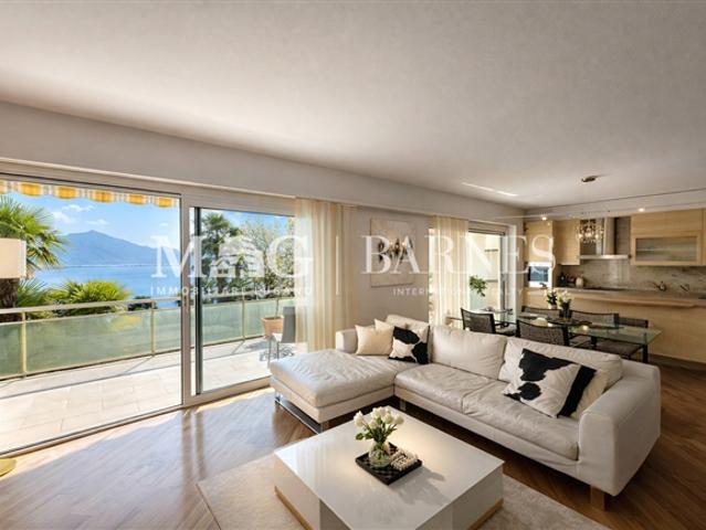 Lugano, Castagnola 4 Zimmer Wohnung mit Seesicht und privater Garage