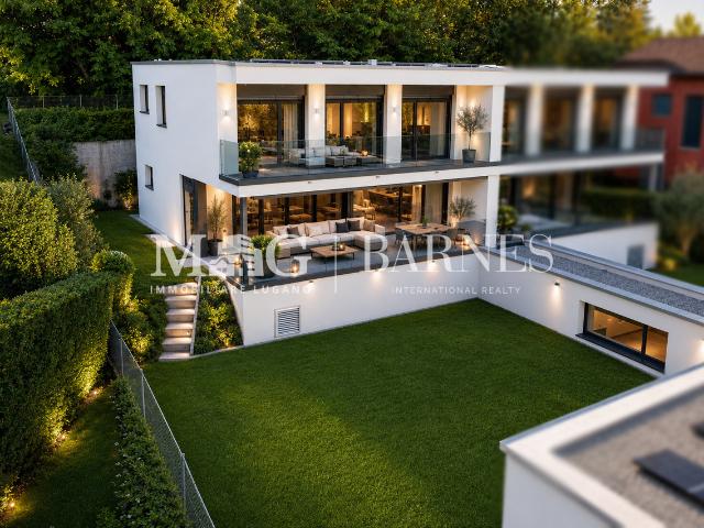 Lugano: Freistehende Villa mit Stadtblick zuletzt verfügbar