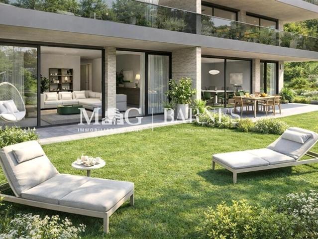 Lugano, Pregassona Neue 3,5 Zimmer mit privatem Garten