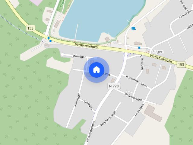 Lugnets väg, Fegen