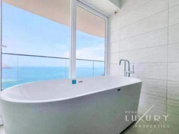 Lujo Frente Al mar, Flat de 345m2 en Larcomar de Estreno