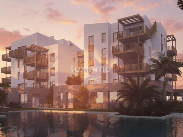 Lujoso ático moderno con vistas al mar en el verger 67m² El Verger