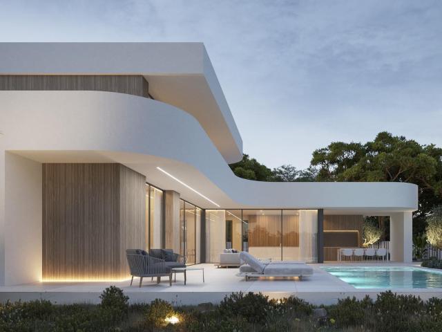 Lujosa casa moderna en el corazón de Moraira Teulada: un ref. 310m² Benimeit