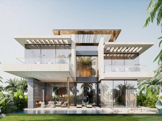 Luksusowa willa Bentley Home z laguną i basenem w Dubaju