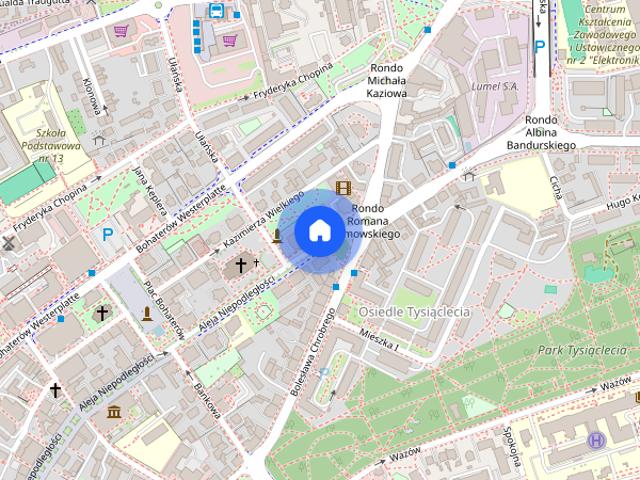 Luksusowe mieszkanie 70m w centrum przy deptaku