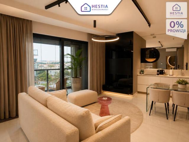 Luksusowe studio | 42 m² | balkon | pod klucz