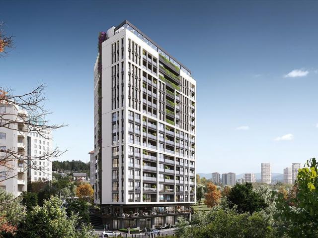 Luksusowy 2 pokojowy apartament z basenem na dachu Beşiktaş