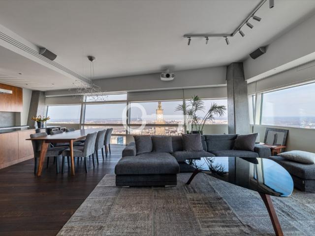 Luksusowy apartament 204 m² z panoramicznym widokiem w Warszawie