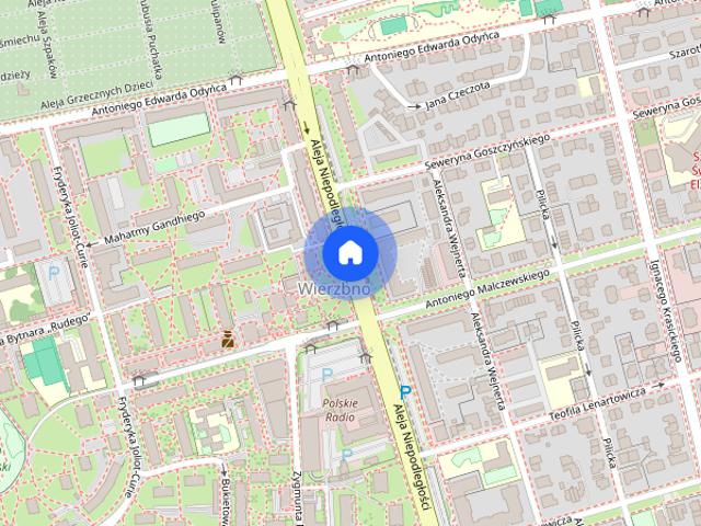 Luksusowy apartament w koronach drzew na Wierzbnie