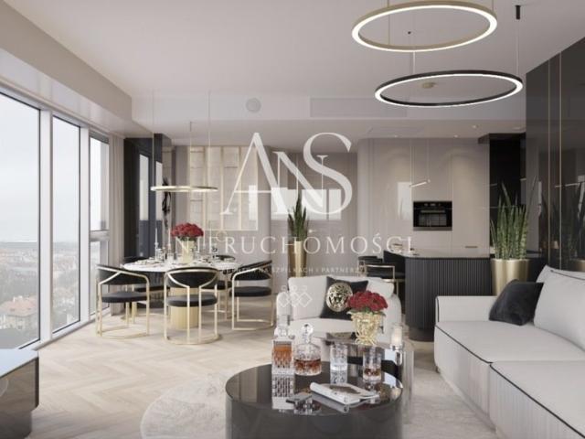 Luksusowy apartament z panoramicznym widokiem i loggią