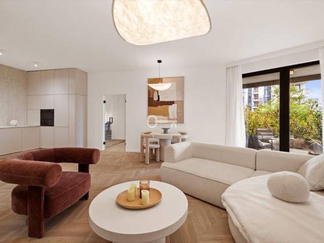 Luksusowy apartament z tarasem i widokiem na Amber Sky