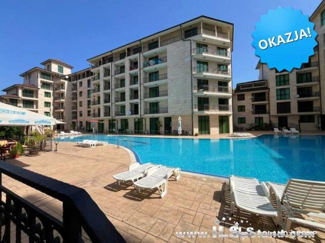 Luksusowy 54m2 apartament z widokiem na basen, blisko plaży