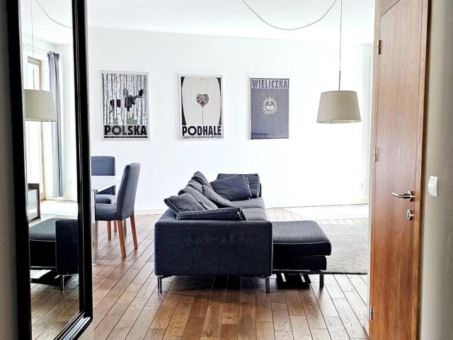 Luksusowy apartament z widokiem na Wawel, 77 m2, balkon