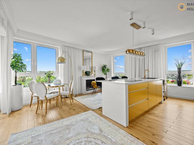 Luksusowy apartament z widokiem na Zatokę Gdańską
