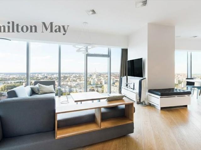 Luksusowy apartament na 45. piętrze Sky Tower z panoramicznym widokiem