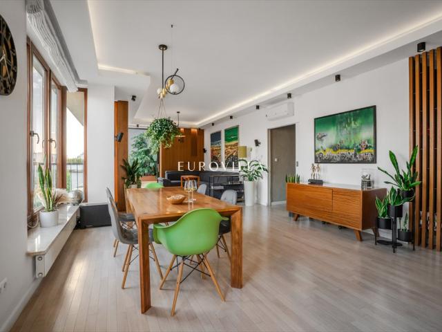Luksusowy penthouse z oranżerią i tarasami w Wilanowie