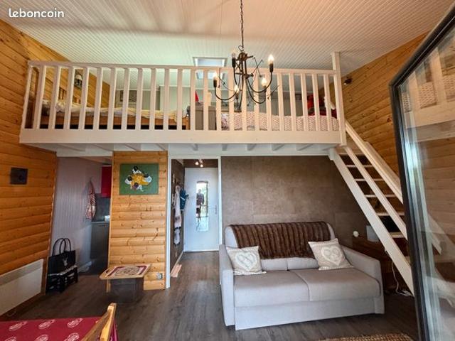 Luxueux studio mezzanine terrasse