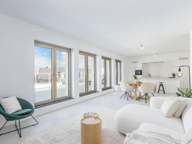 Luxueus nieuwbouwappartement met ruim terras