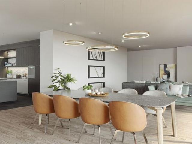 Luxueus appartement met 2 slpks, terras, parking en berging