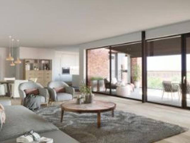 Luxueus appartement met 2 slpks, terras, parking en berging