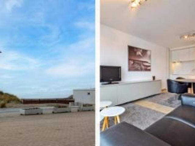 Luxueus appartement met frontaal zeezicht op de zeedijk van