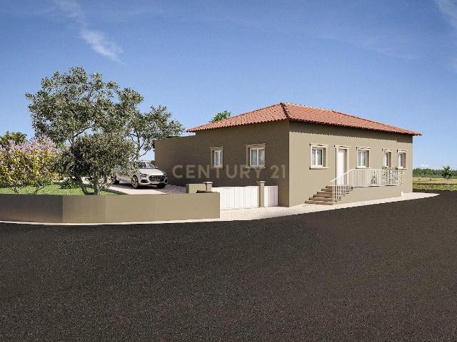 Luxuosa Moradia T3 num lote de terreno 732 em Aljubarrota, Alcobaça