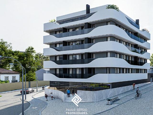 Luxuoso apartamento T1 no centro da Trofa 65m² Bougado Santiago