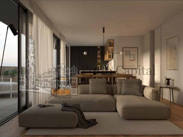 Luxuoso apartamento T2 por estrear final de construção